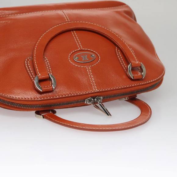 CELINE Hand Bag Leather Brown Auth bs21054 - Picture 6 of 16